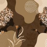 Brown Wallpaper Murals