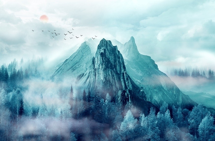 mountain wallpaper uk